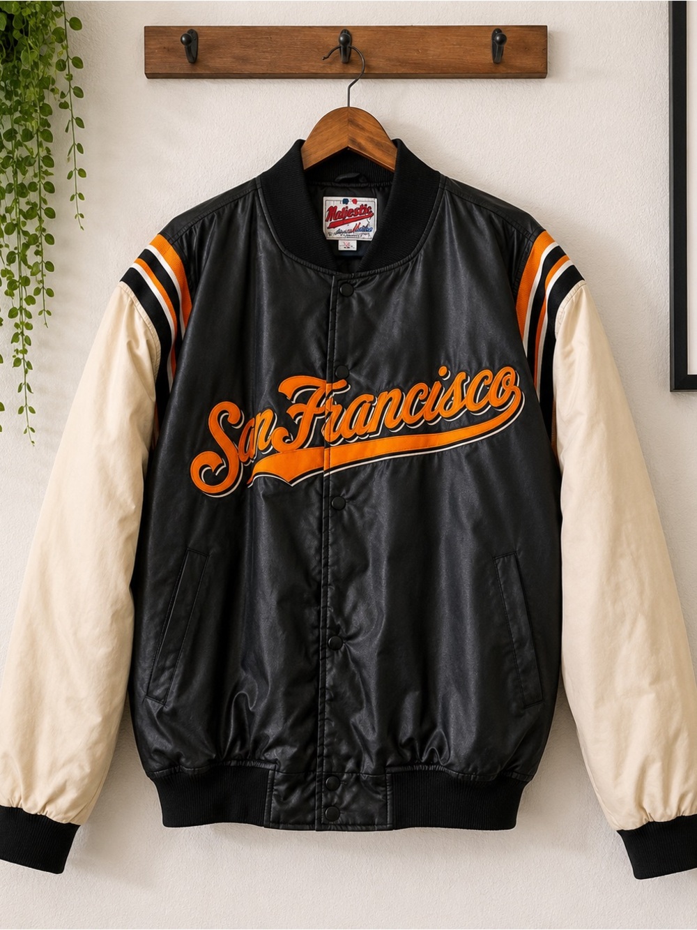 Vintage Authentic Majestic Diamond Collection San Francisco Giants Jacket XL